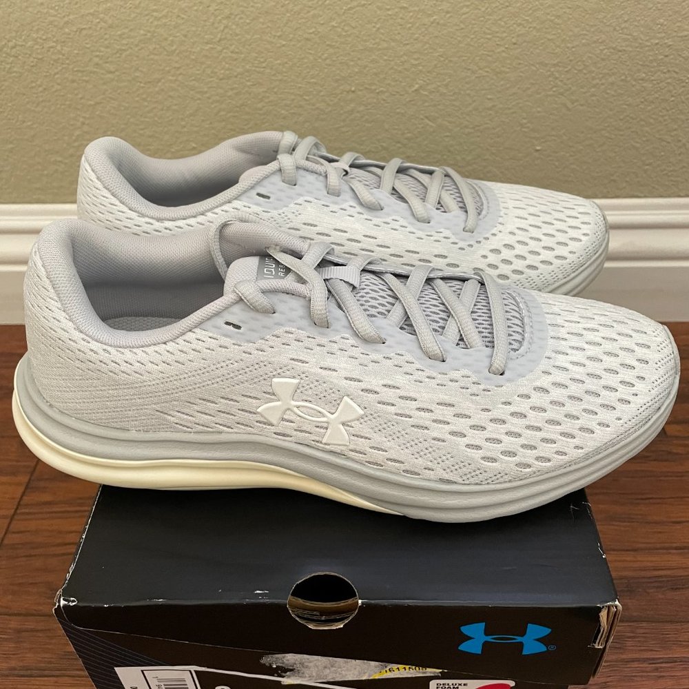 Under Armour Liquify Rebel Women's Shoes, Color: Grey White, SIZE: 8